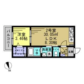 シエルドール南柏の間取り