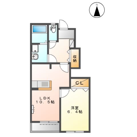 コーポラス アヤの間取り