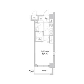 ドゥーエ新川崎の間取り