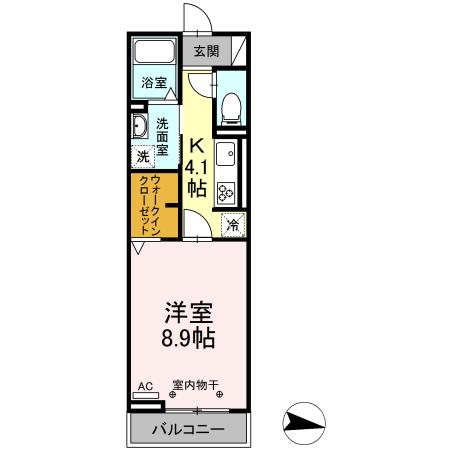 ラニアケアの間取り