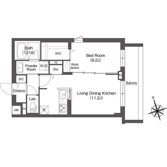 AIFLAT方南町の間取り