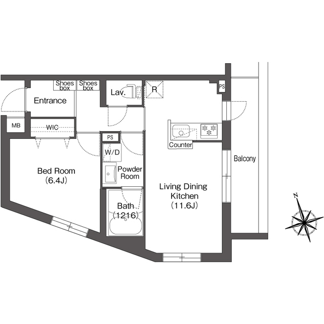 AIFLAT方南町の間取り