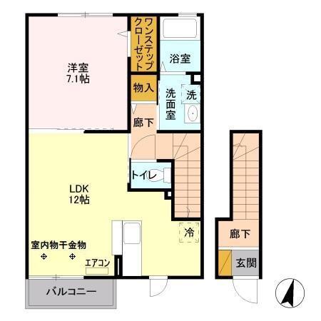 レジデンスフジミの間取り