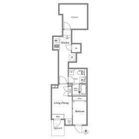 ルクレ目白西坂の間取り