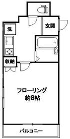 アメニティ松江壱号館の間取り