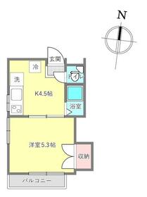 サンライズハイツの間取り