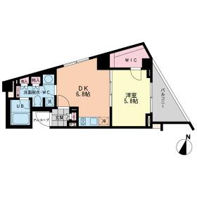 エスティメゾン哲学堂の間取り