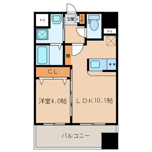 ランドマーク和白の間取り