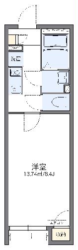 レオネクストグリーンヒルズ18の間取り