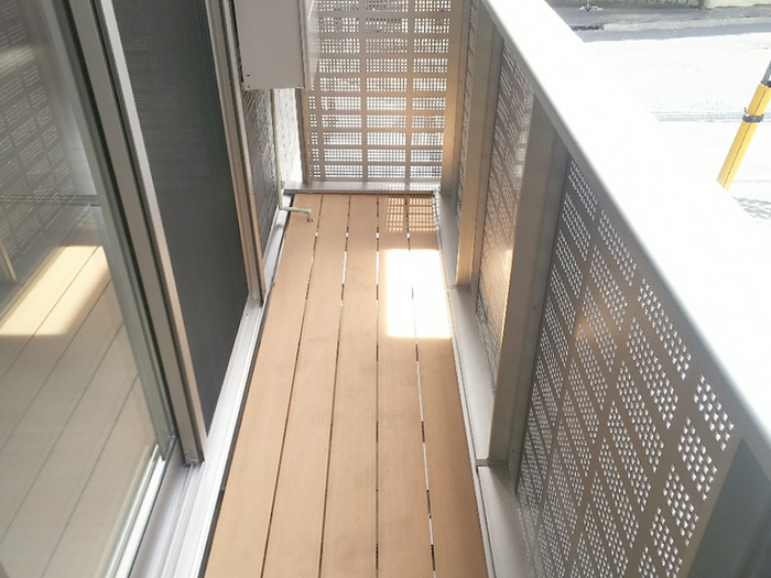 11/20 バルコニー