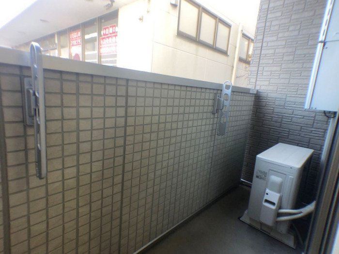 12/24 バルコニー