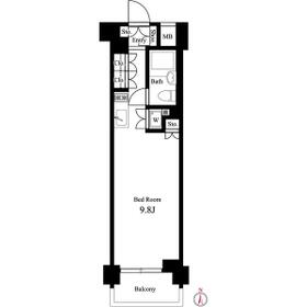 イプセ蒲田WESTの間取り