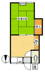 観音荘の間取り
