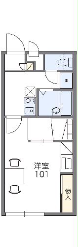 レオパレスクレールの間取り