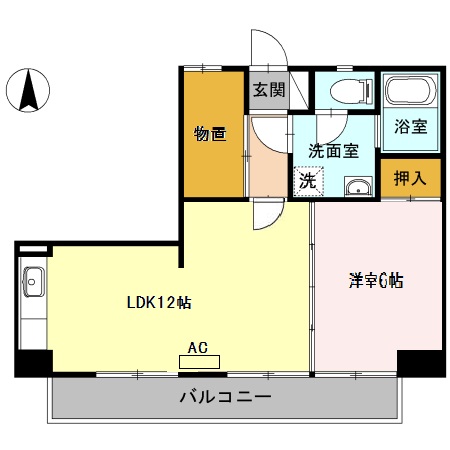 ハイム辻Ａの間取り
