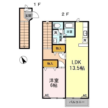 エスポワールの間取り