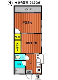 ハイツたかきちの間取り