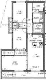 コート・リヴィエール柳町の間取り