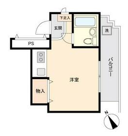 セザール尾山台の間取り