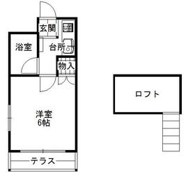 リバティー荒子の間取り