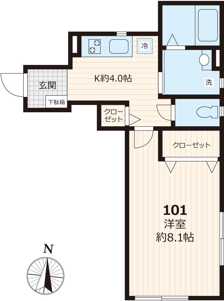 コート・シャトンの間取り