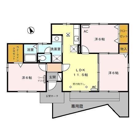 ドリアンの間取り