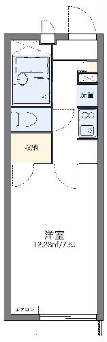 レオパレストサキの間取り