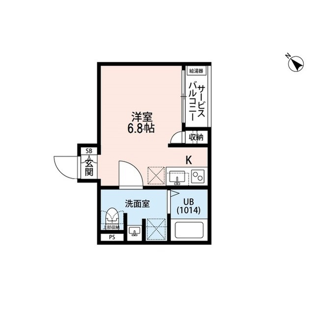 アルテール尾久の間取り