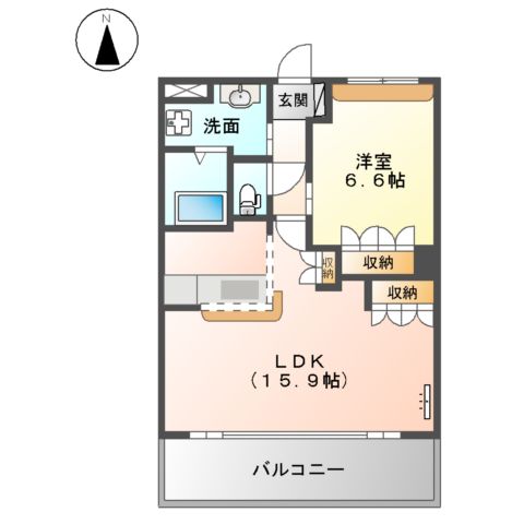 アーバン グランディスの間取り