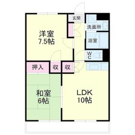 トップアイルIIの間取り