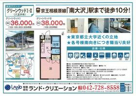 グリーンウッドⅡの間取り