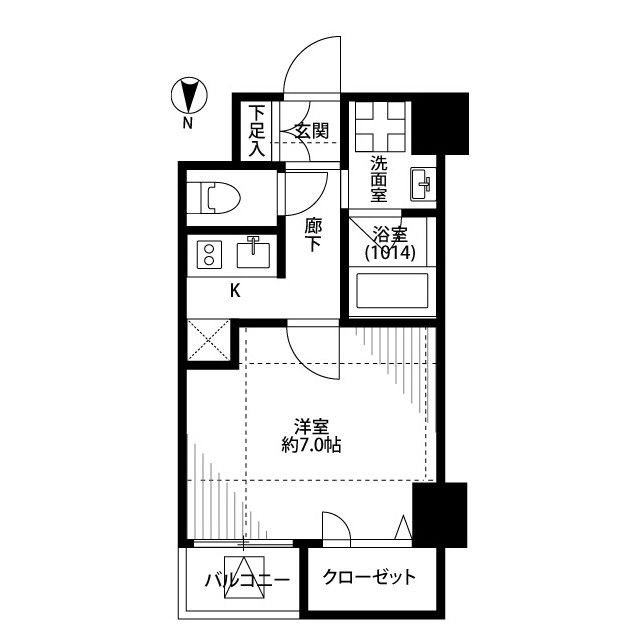 プレール・ドゥーク亀戸Ⅳの間取り