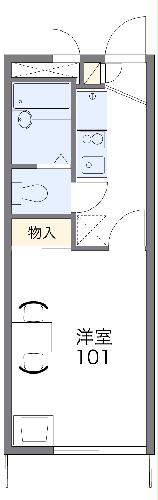 レオパレスふじみの間取り