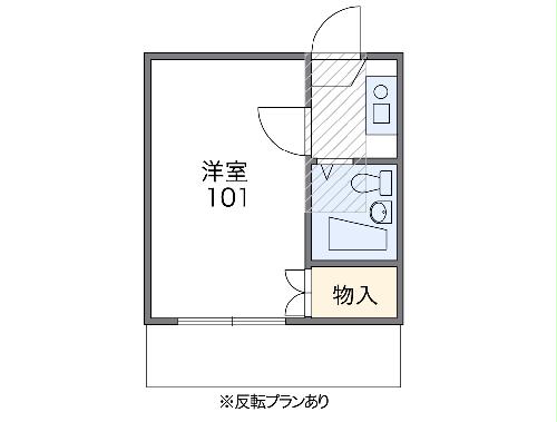 レオパレス豊田の間取り