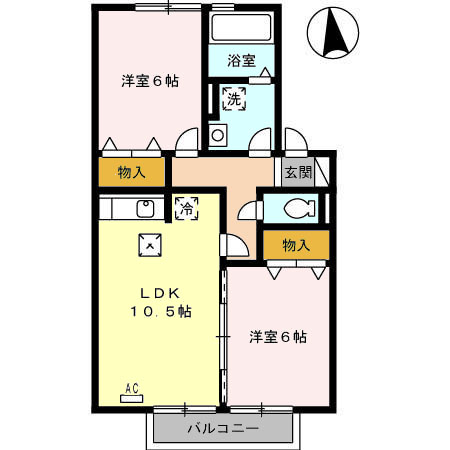 SUN.Y.M(サンワイエム)の間取り