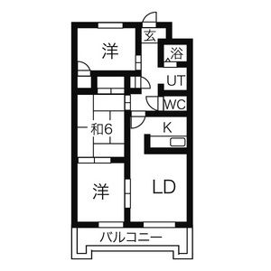 エトワール桑名の間取り