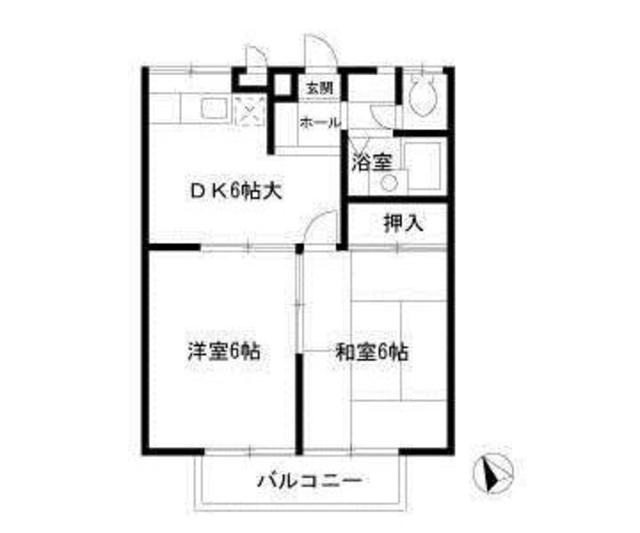 エステートピースの間取り