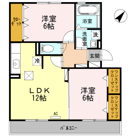 フレアルピナの間取り