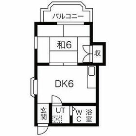 ポシェット東鷹の間取り