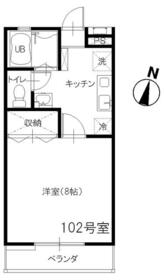 ブルージェ・アベ和光Ⅰの間取り