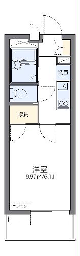レオパレスリナフェリーチェの間取り