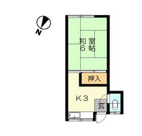 渡辺壮B号棟の間取り