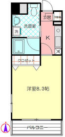 ウイステリア溝の口の間取り