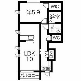 エルヴィータαの間取り