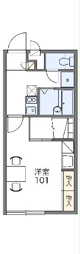 レオパレス春陽の間取り