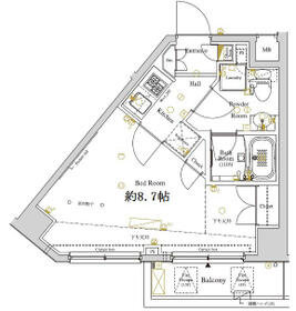 ディアレイシャス東京ベイ潮見の間取り