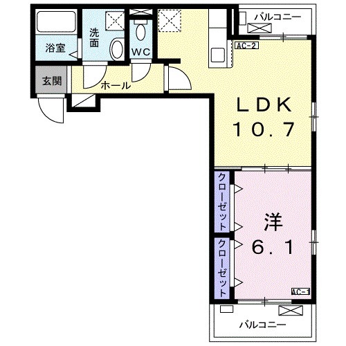 スプリングアイの間取り