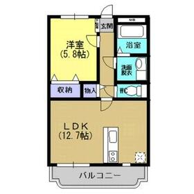 シルキー小山の間取り