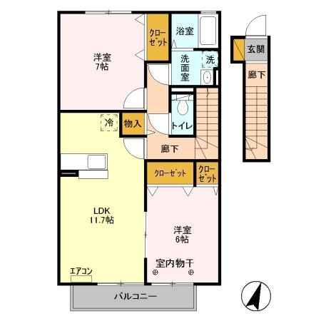 ノールメゾン IIの間取り