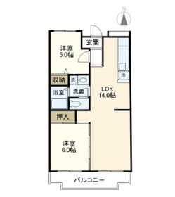 エスポワール東戸塚の間取り